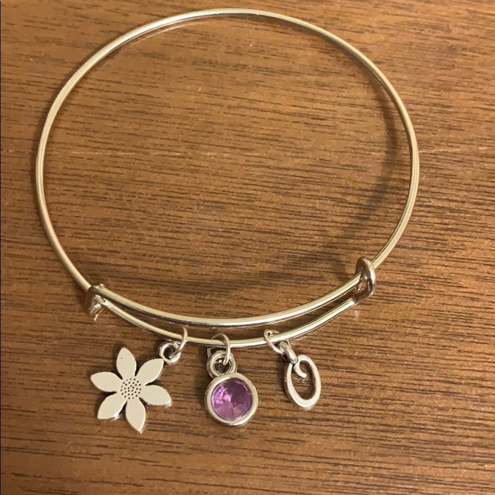 An initial bracelet